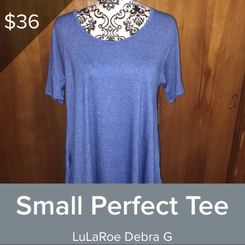 LuLaRoe Small Blue Perfect T
